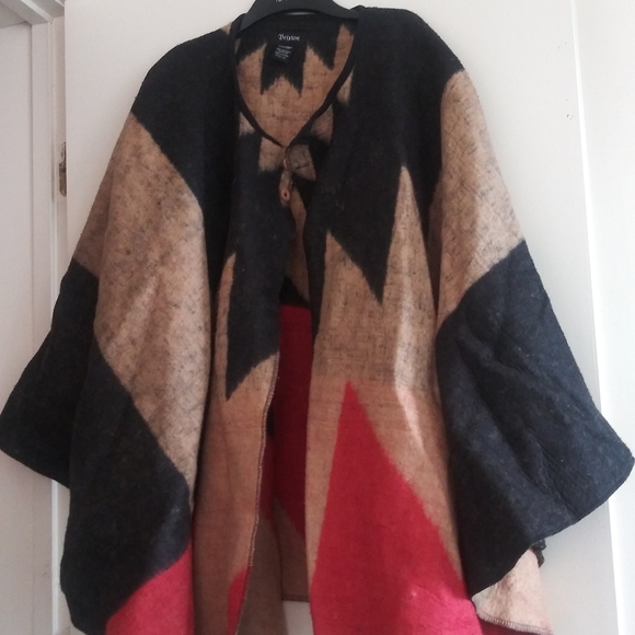 Brixton Blanket Cape - Picture 2 of 4